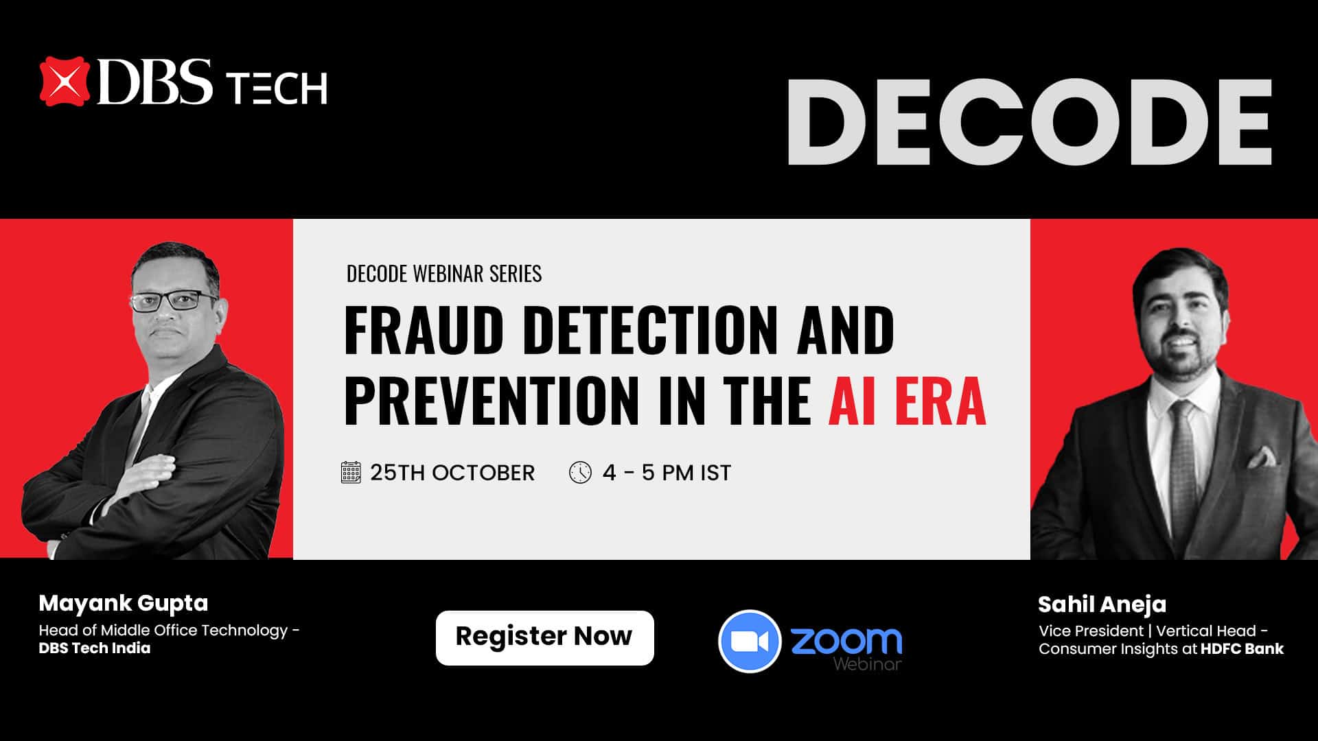 Don't Miss: DECODE Webinar on Combating Financial Fraud in