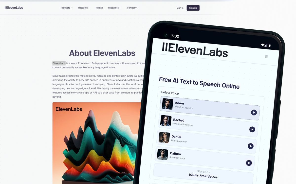 ElevenLabs drops new conversational AI  --  it's as natural 