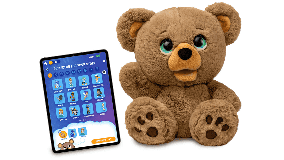 This AI Teddy Bear can make up new bedtime stories to tell