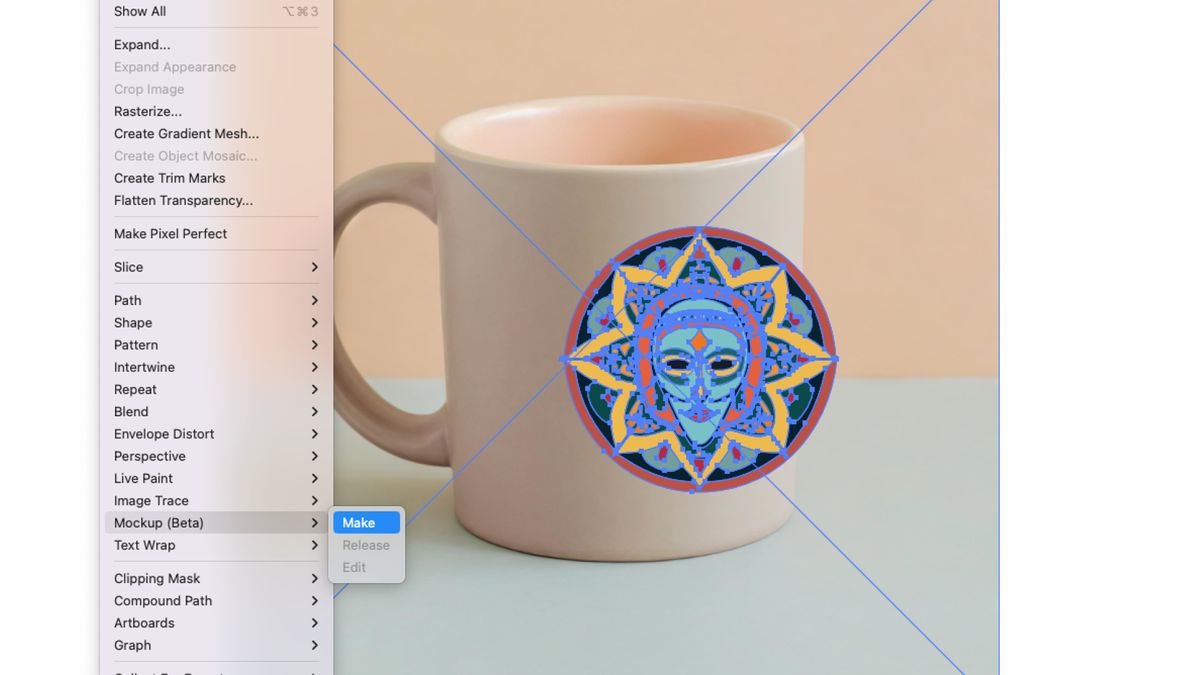 How to use Adobe Illustrator's mockup tool - the only AI
