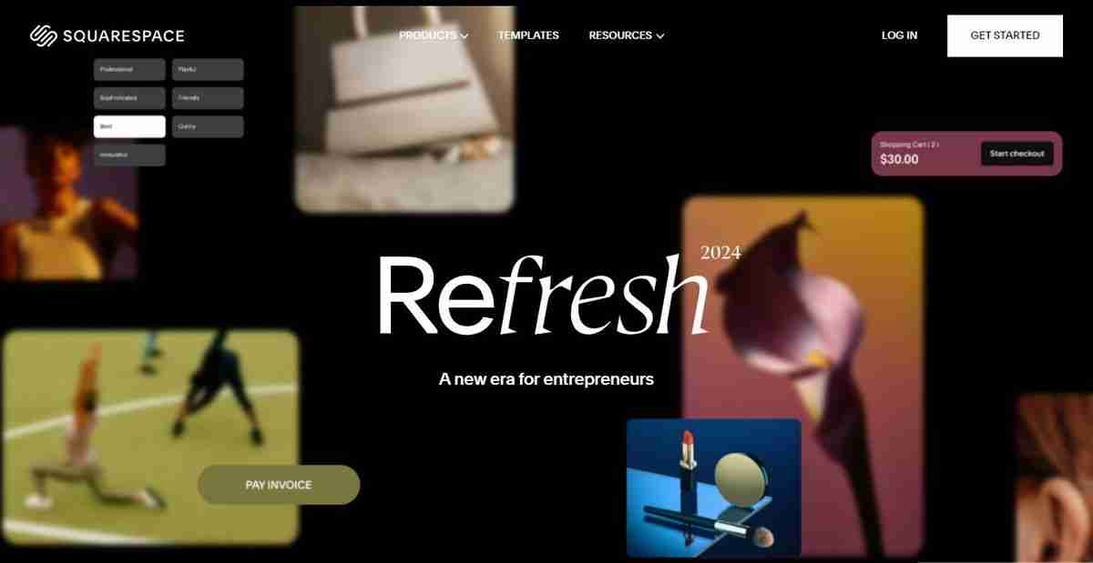 Squarespace Refresh 2024 empowers entrepreneurs with