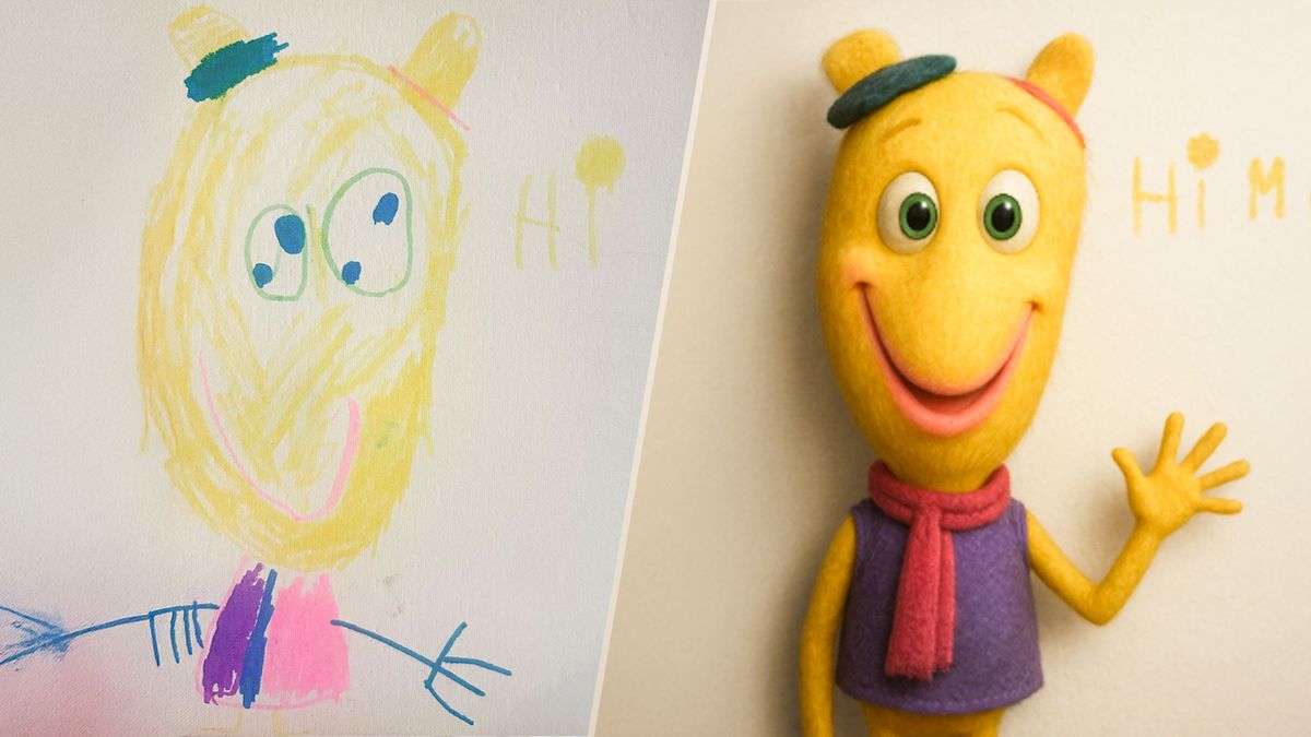 I turned my kids' art into lifelike images using ChatGPT 
