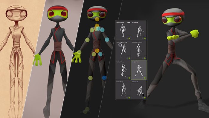 How I use 3 must-have tools to animate AI-generated models