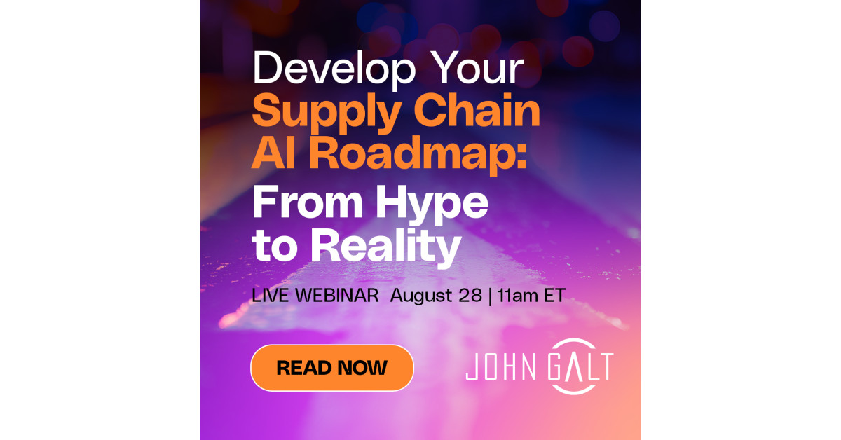 Live Webinar: Develop Your Supply Chain AI Roadmap, From