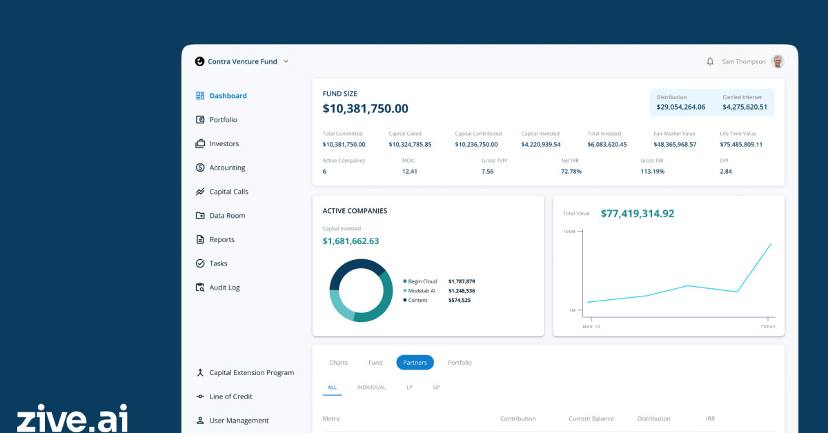 ​​​​Zive AI Raises $1M to Transform VC Fund Management With 