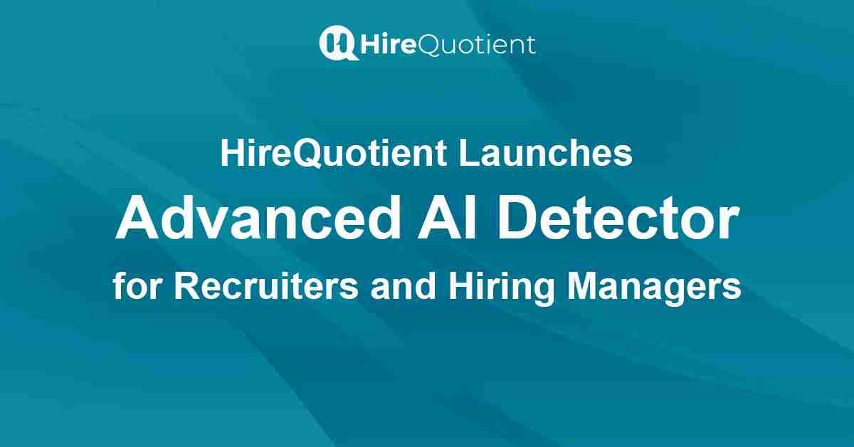 HireQuotient Launches Advanced AI Detector for Recruiters