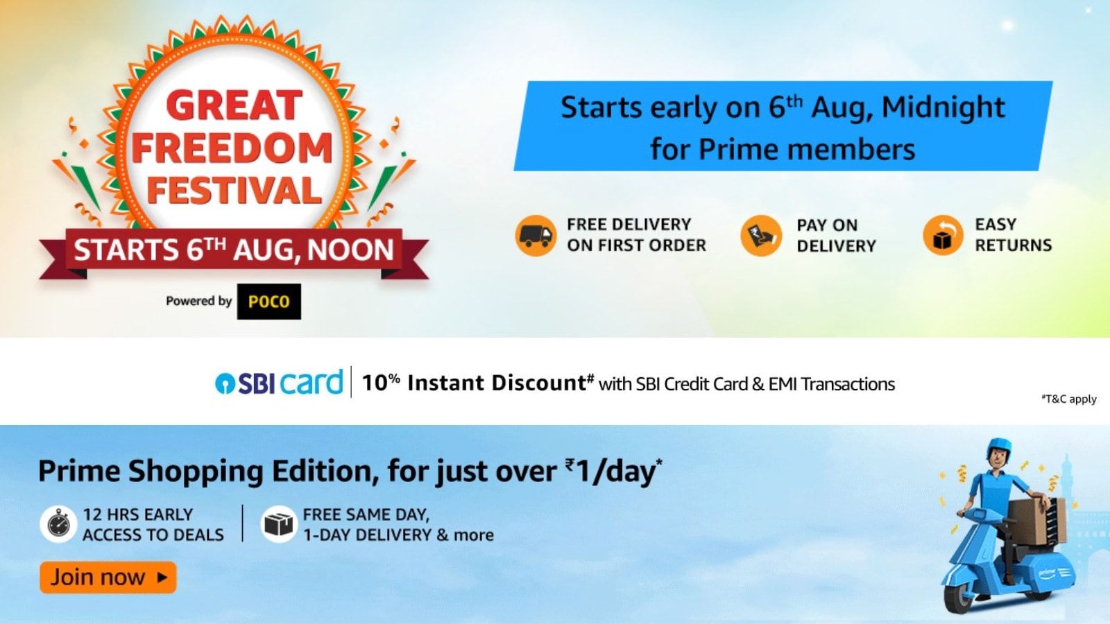 Amazon Great Freedom Festival Sale 2024: Early Deals and