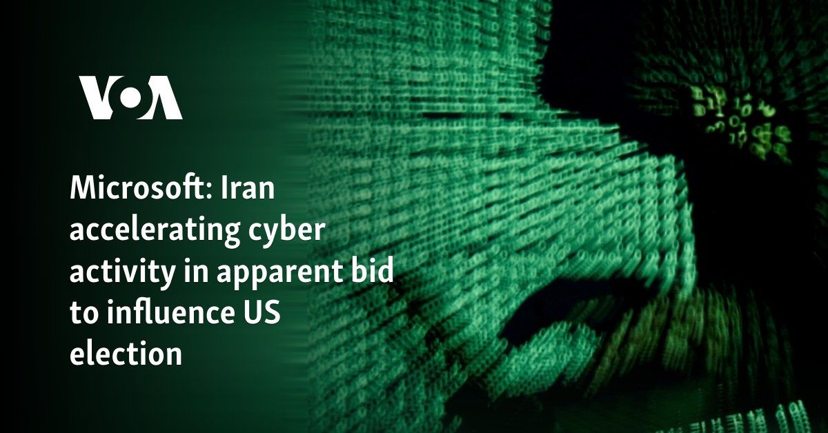Microsoft Warns of Increased Iranian Cyber Activity