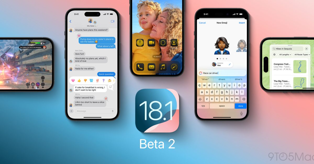 Apple Releases iOS 18.1 Developer Beta 2 with Enhanced AI