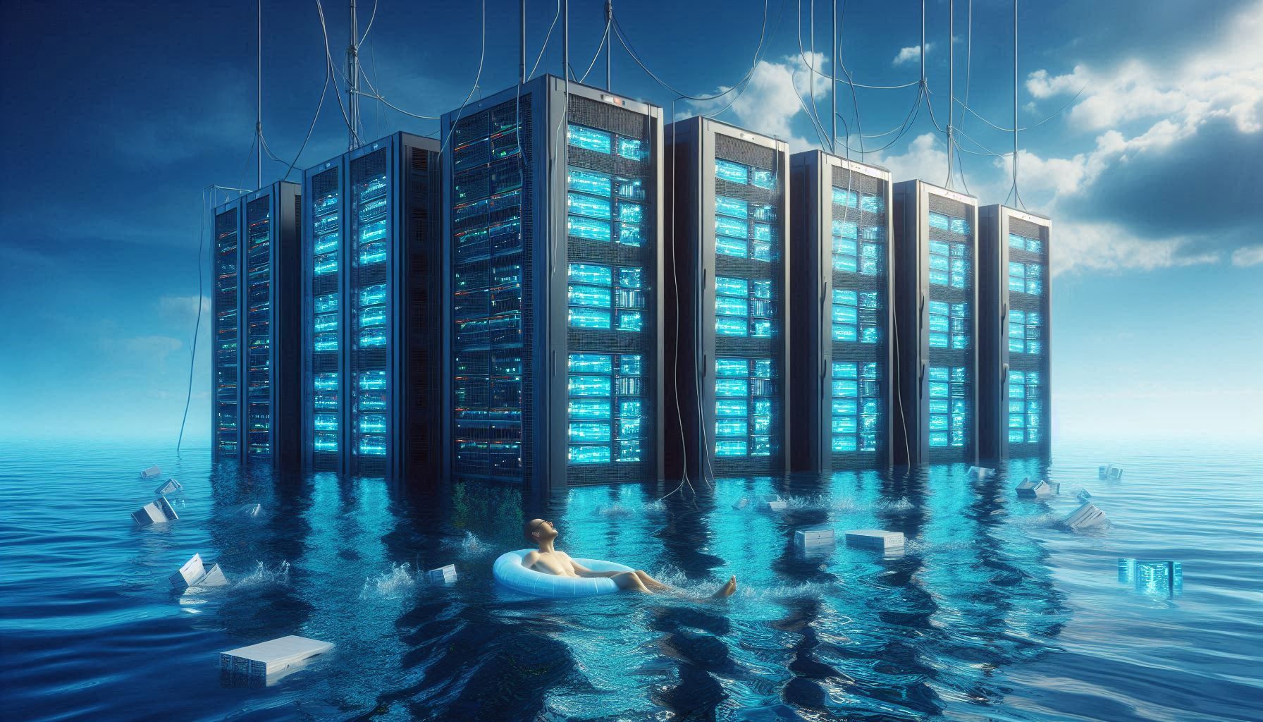 Data Centers' Water Consumption Surges Amid AI Boom,