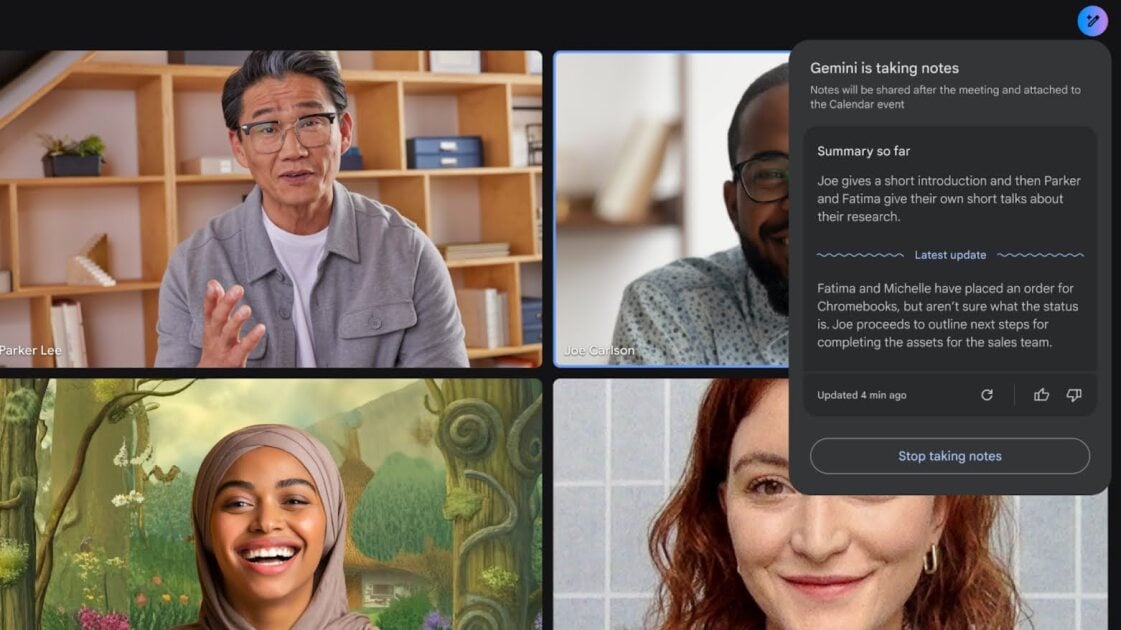 Google Introduces AI-Powered Note-Taking in Google Meet