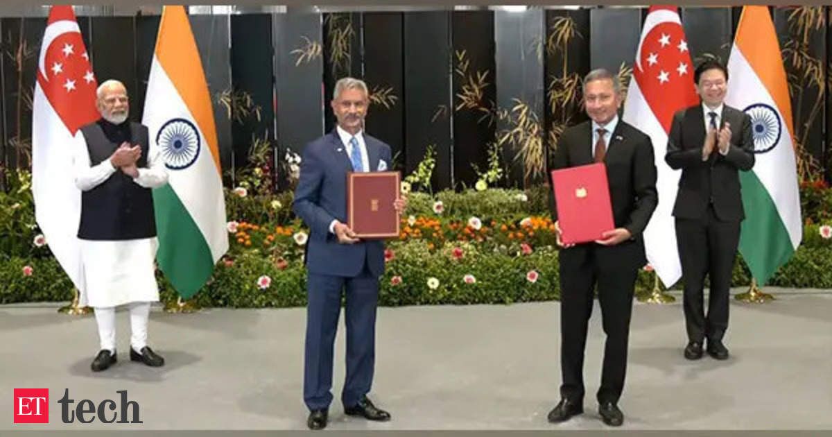 India and Singapore Strengthen Ties with MOUs in Digital