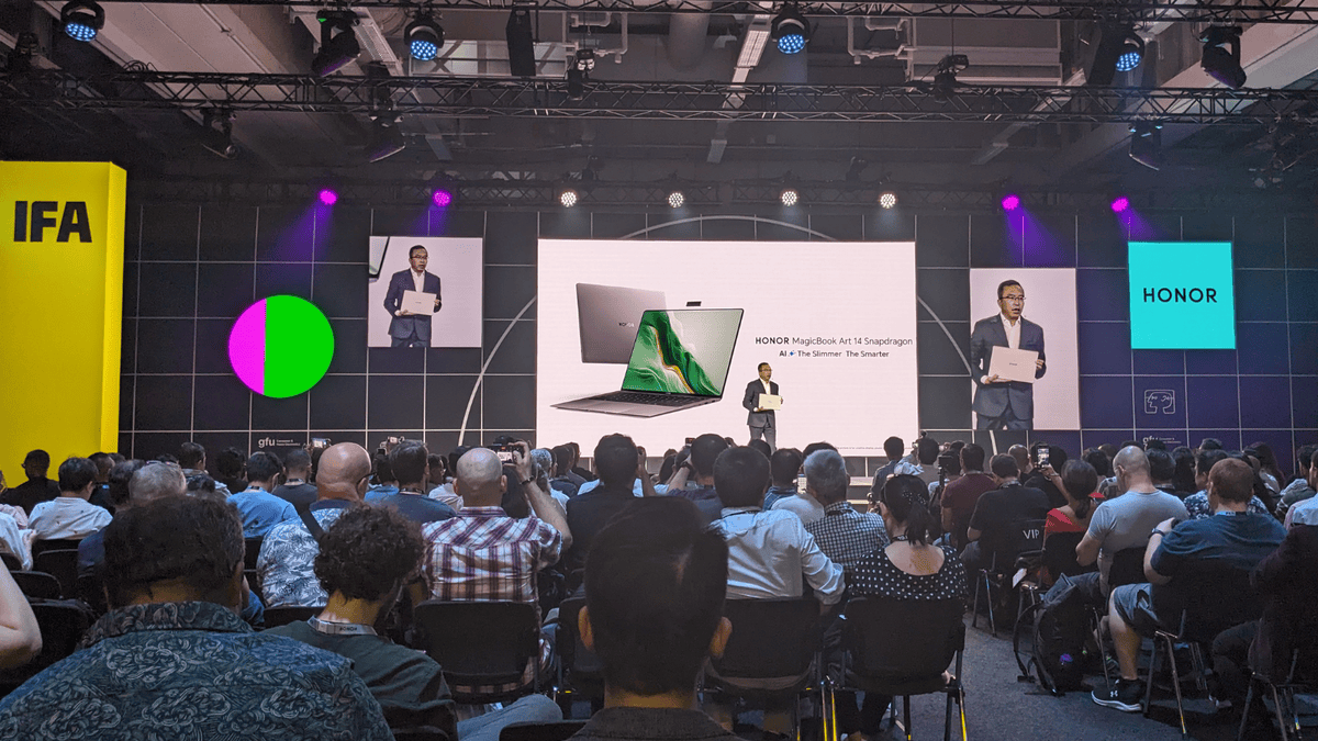 Honor Unveils Snapdragon-Powered MagicBook Art 14 at IFA