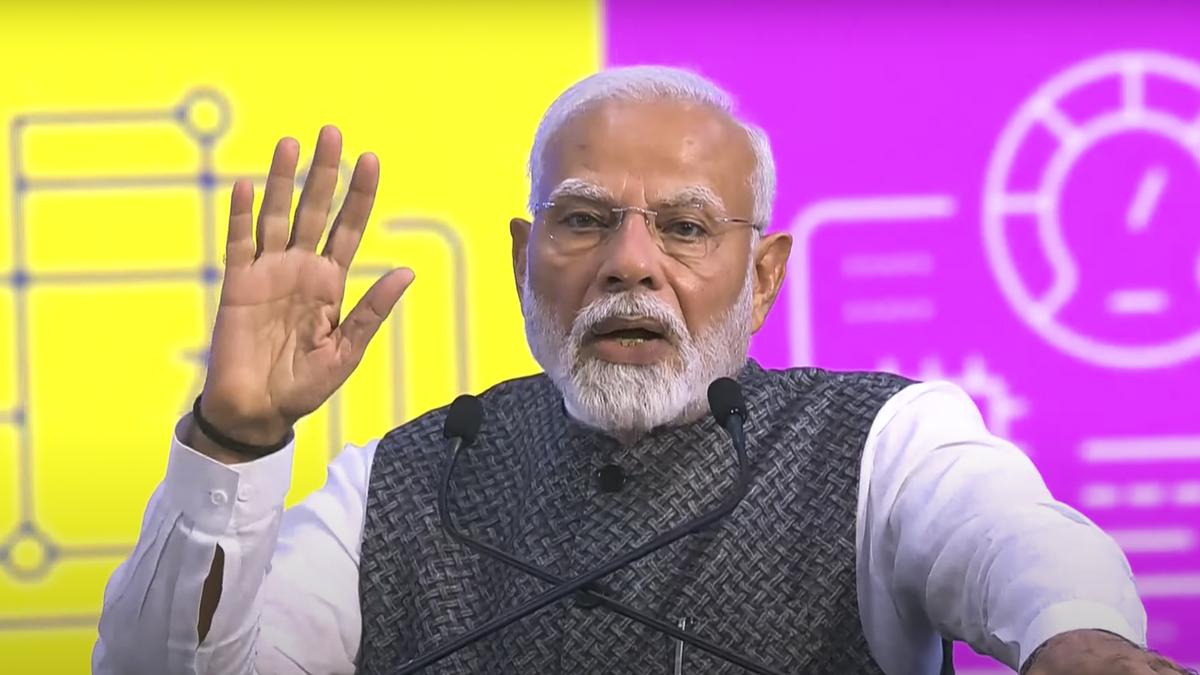 PM Modi Pitches India as Semiconductor Hub, Emphasizes