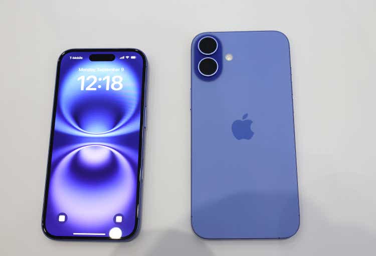 Apple Shares Slip as iPhone 16 Shipping Times Signal Soft