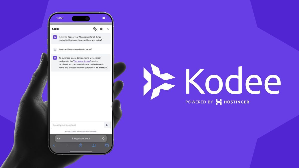 Hostinger Unveils Kodee: A Revolutionary AI Chat Assistant