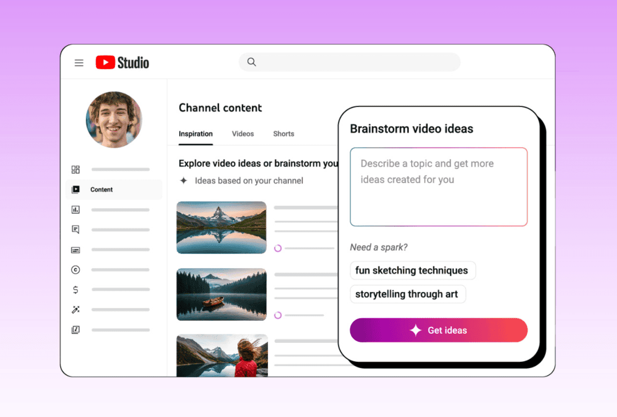 YouTube Studio Introduces AI-Powered Video Ideation Tool