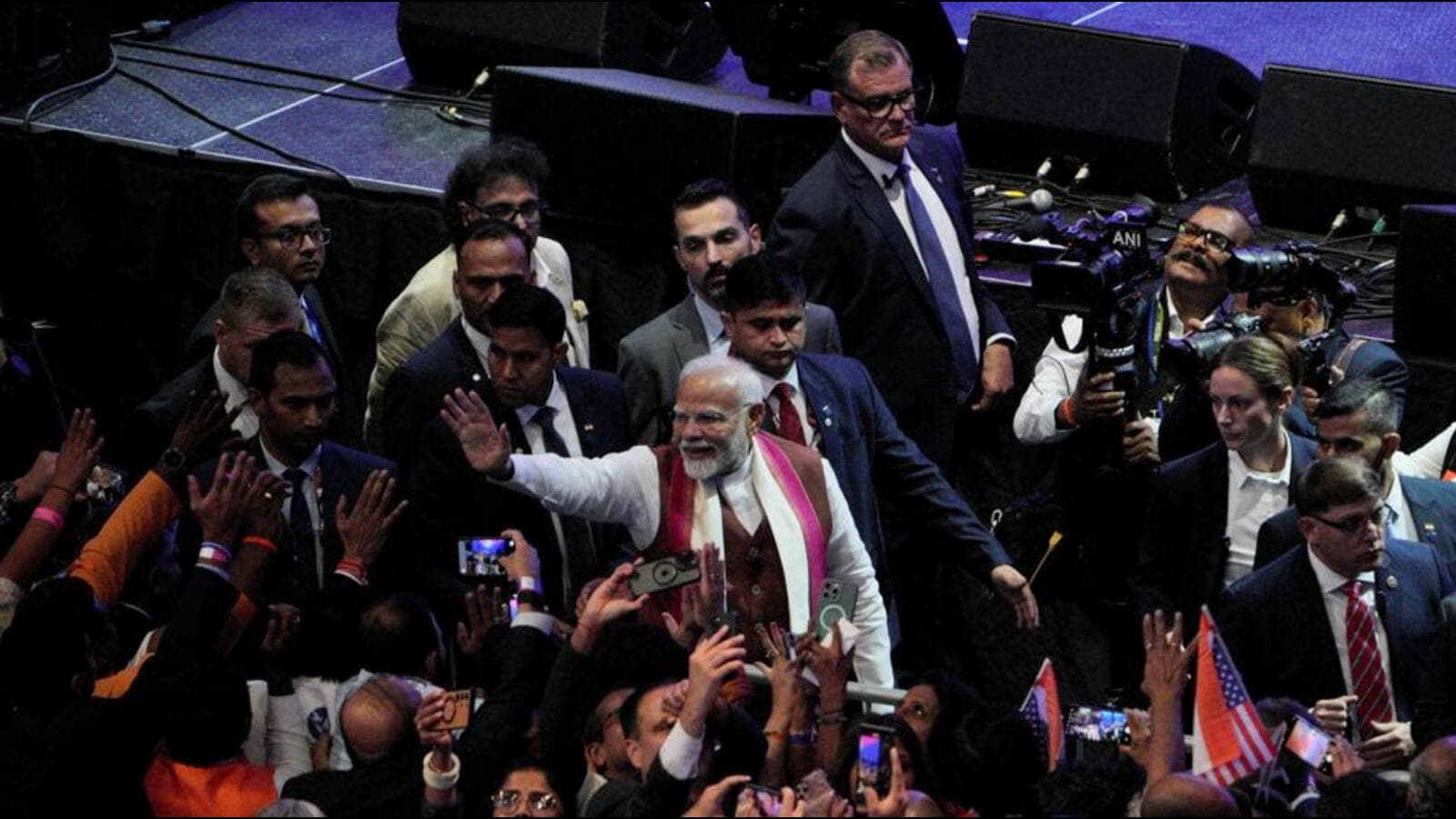 PM Modi Addresses Indian Diaspora in New York, Highlights