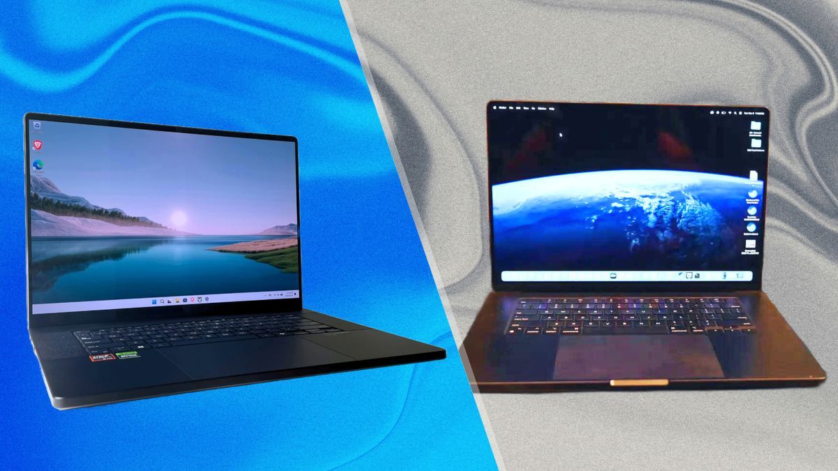 ASUS ProArt P16 2024 vs 16-inch MacBook Pro M3 Max: A