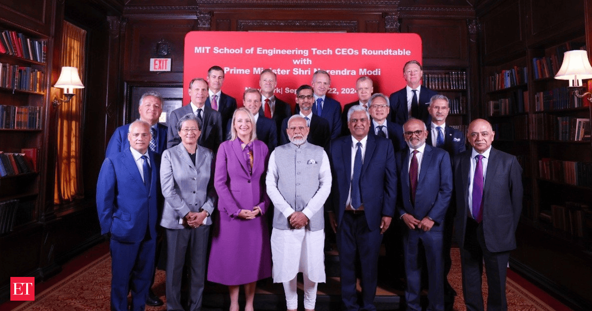 PM Modi Meets Top Tech CEOs in US, Highlights India's