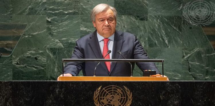 UN Chief Guterres Addresses Global Crises at General