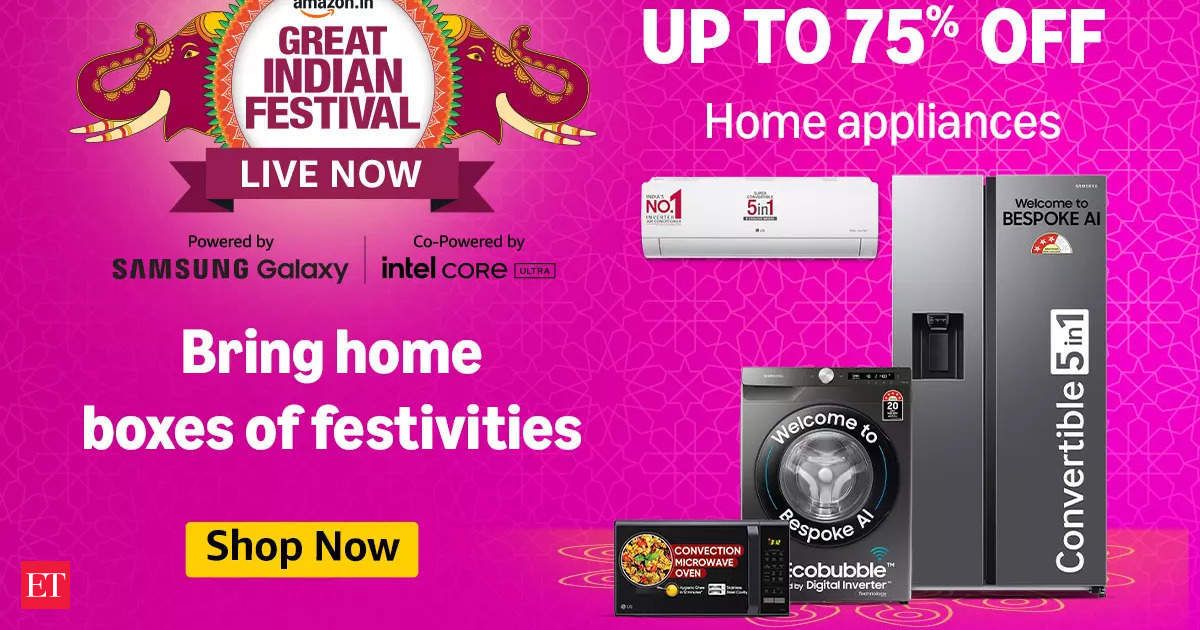 Amazon Great Indian Festival 2024: Huge Discounts on LG,