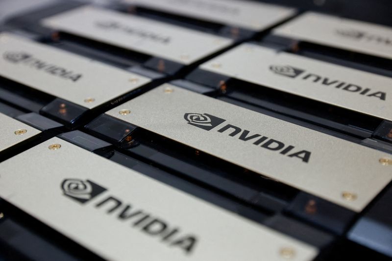 Nvidia's Stock Surges on AI Chip Demand, Nearing Record