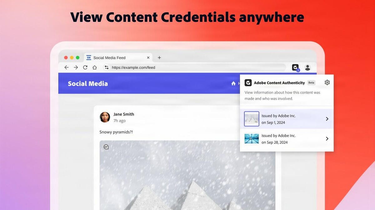 Adobe Unveils Content Authenticity Web App to Protect