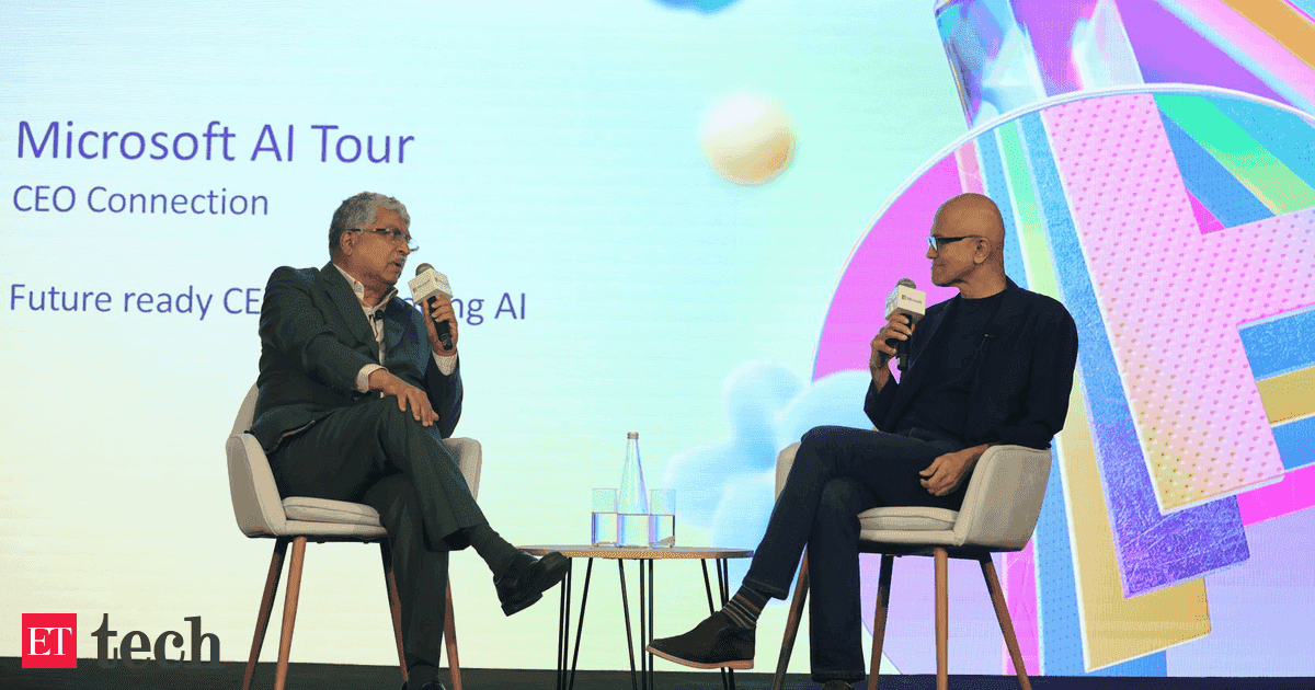 Microsoft CEO Satya Nadella Highlights India's AI Potential 