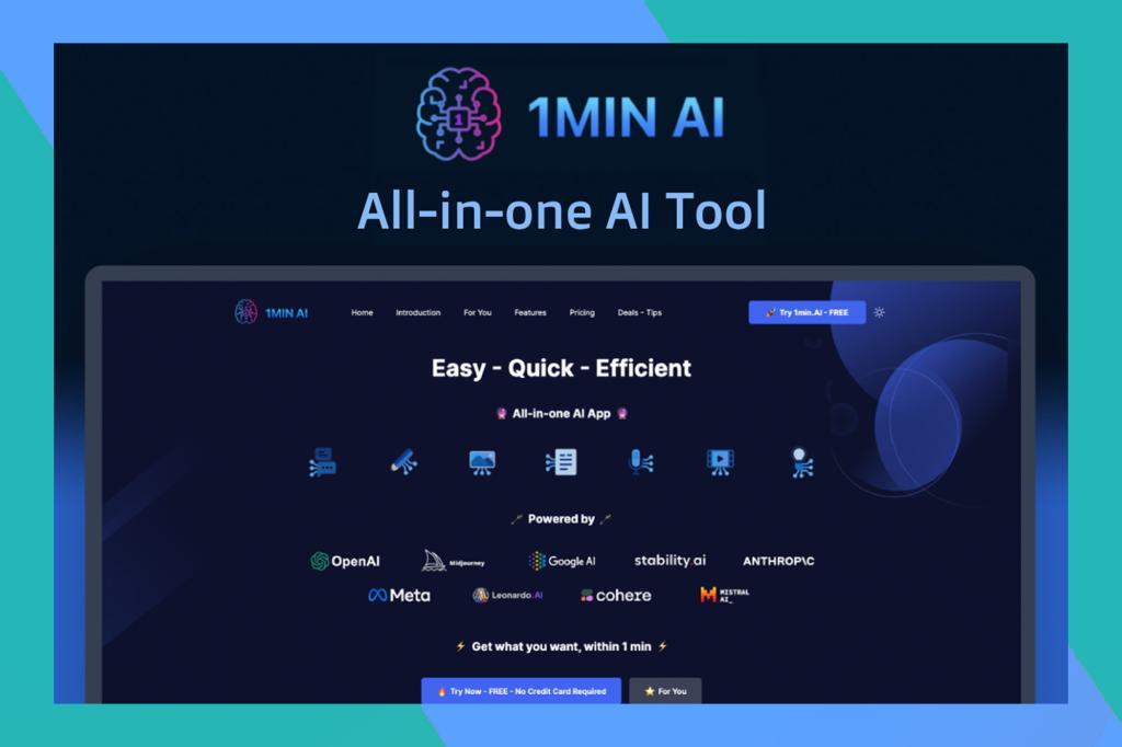 1minAI: The Affordable AI Tool Promising to Revolutionize