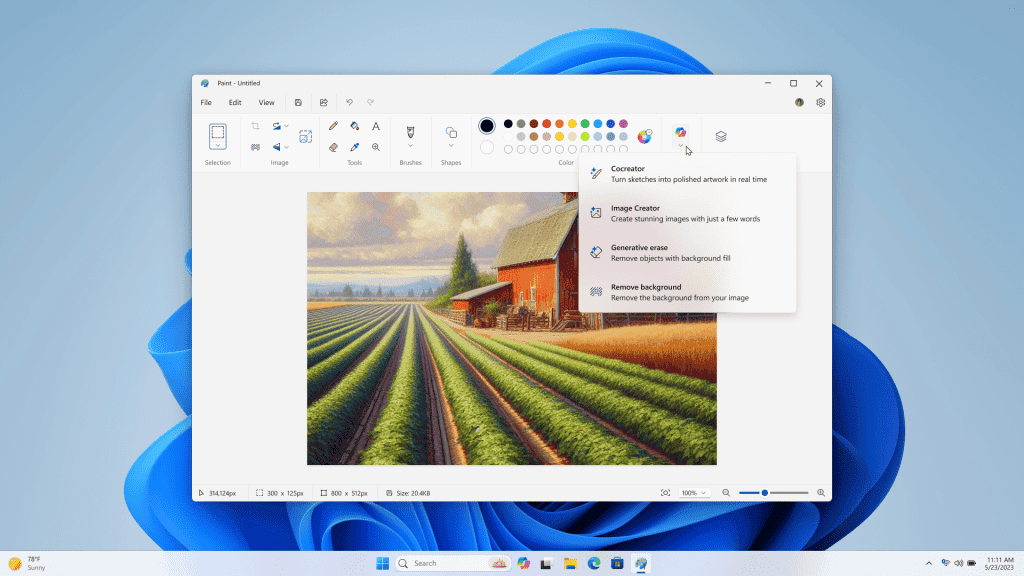 Microsoft Paint Gets AI Upgrade with New Copilot Button