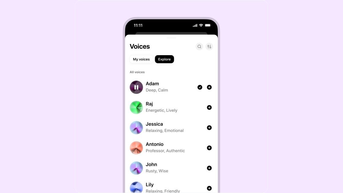 ElevenLabs Launches Mobile App for AI Voice Generation on