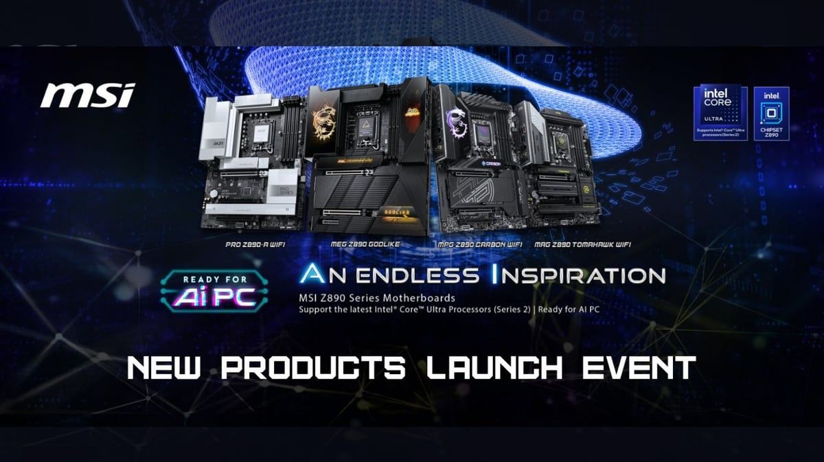 MSI India Launches Z890 Motherboards to Spearhead AI PC