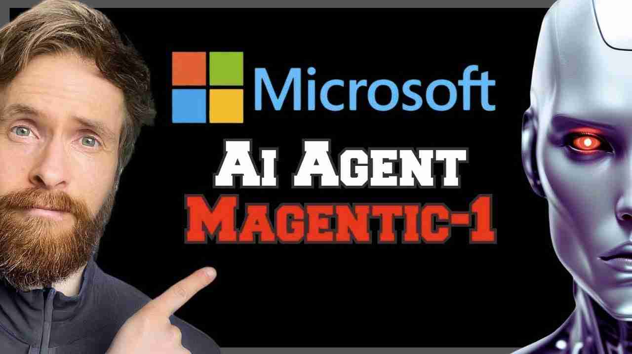 Microsoft Unveils Magentic-One: A Versatile Multi-Agent AI