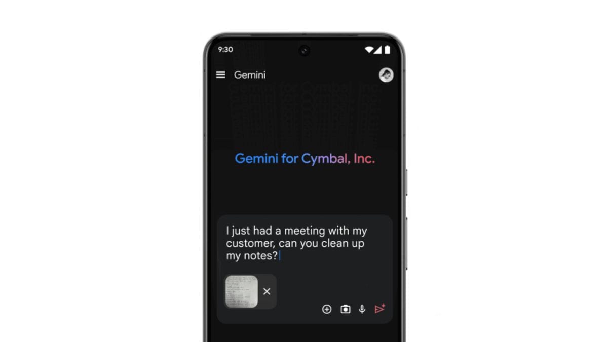 Google Expands Gemini AI App Access to Workspace Users on