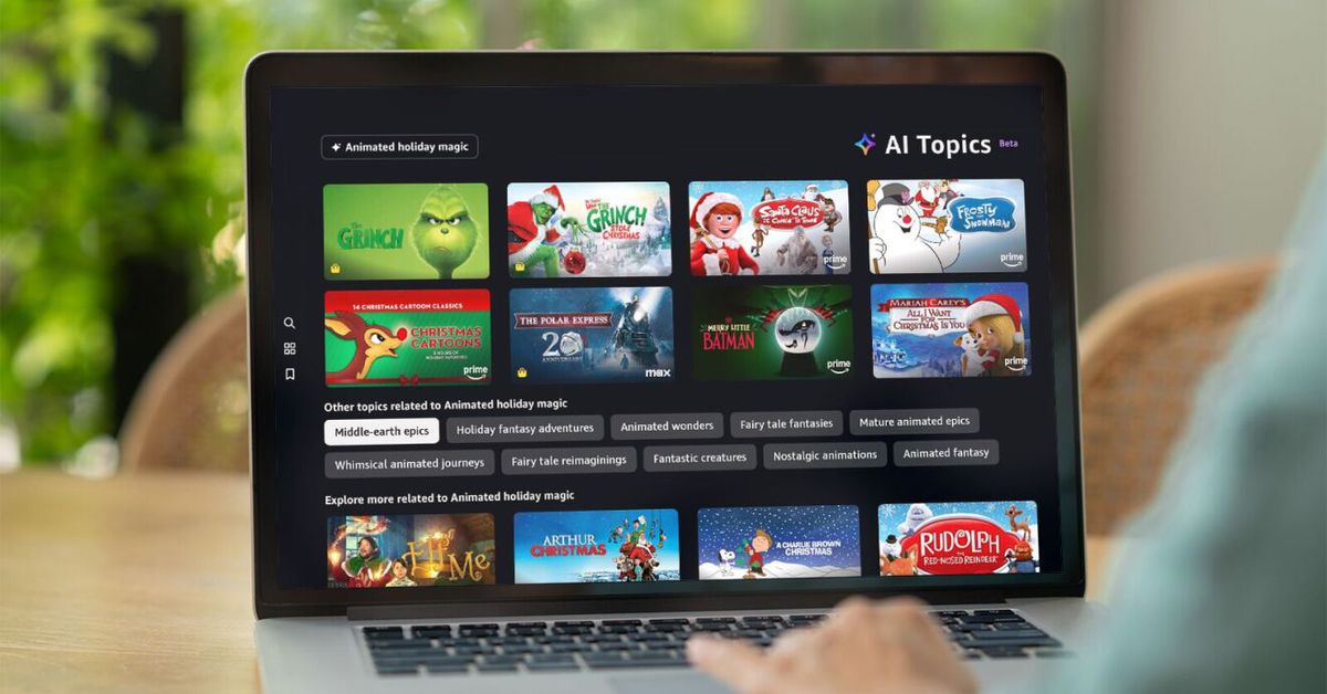 Amazon Prime Video Introduces AI-Powered 'AI Topics' for