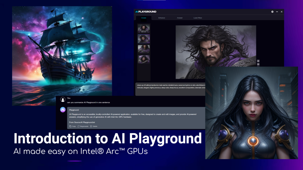 Intel's AI Playground Is The One Stop Solution For All Your 