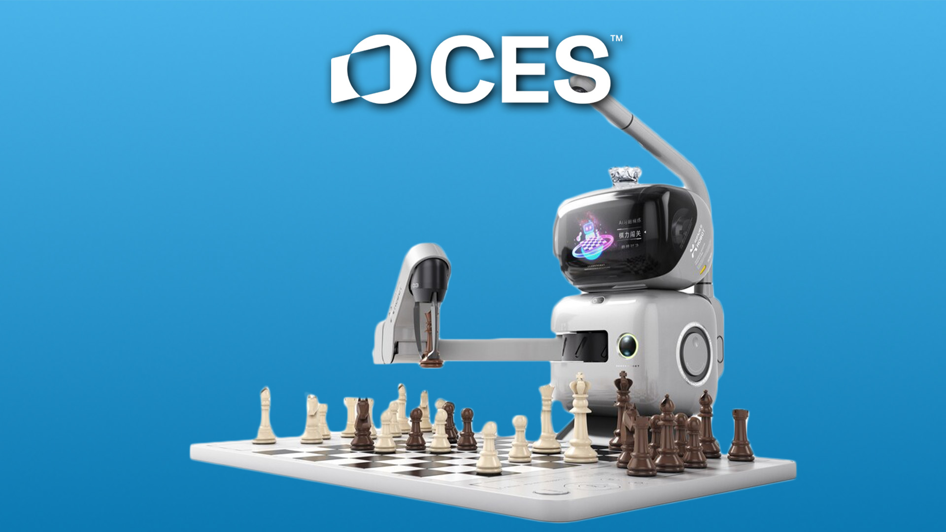 SenseRobot Chess showcased at CES 2025