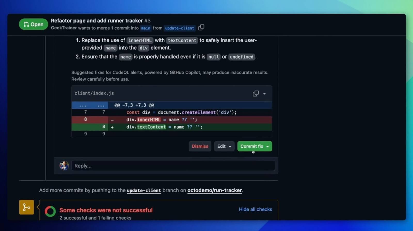 GitHub rolls out AI-powered Autofix Copilot to catch and