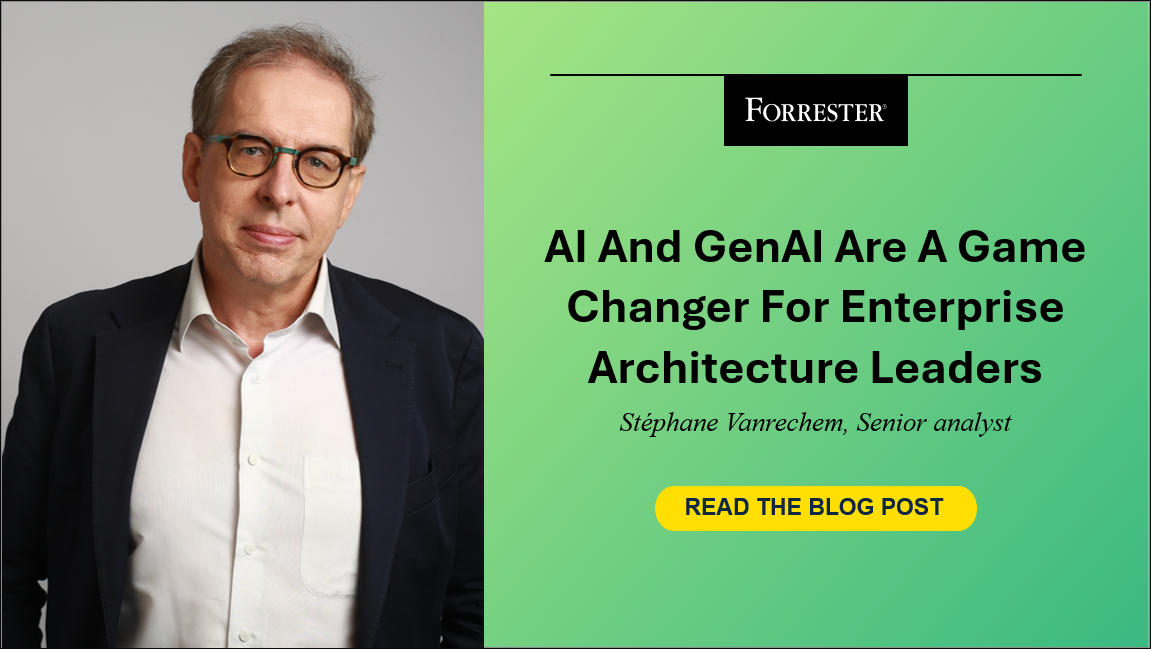 AI And GenAI Are Game-Changers For Enterprise Architecture