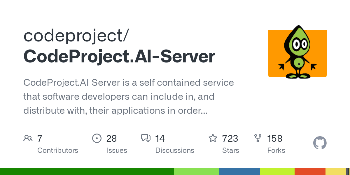 GitHub - codeproject/CodeProject.AI-Server: CodeProject.AI