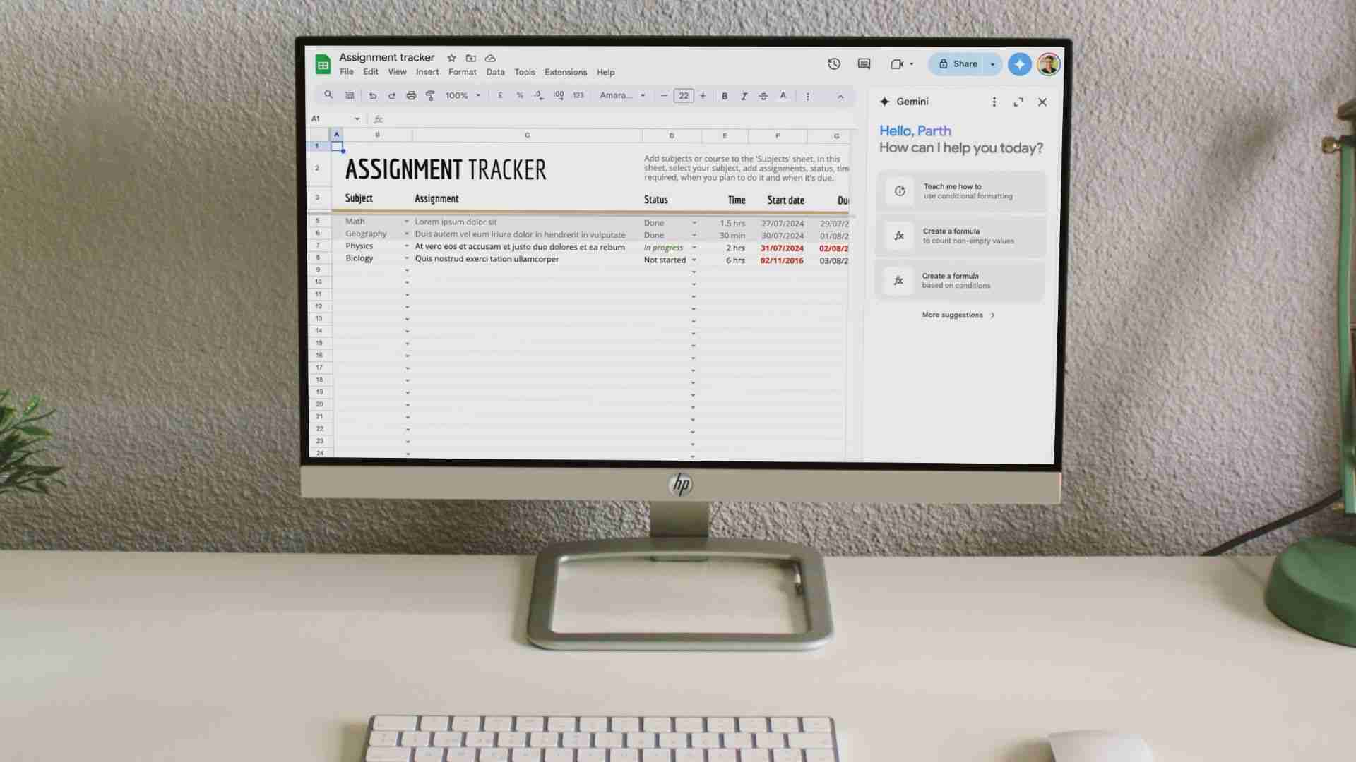 8 ways to use Gemini in Google Sheets