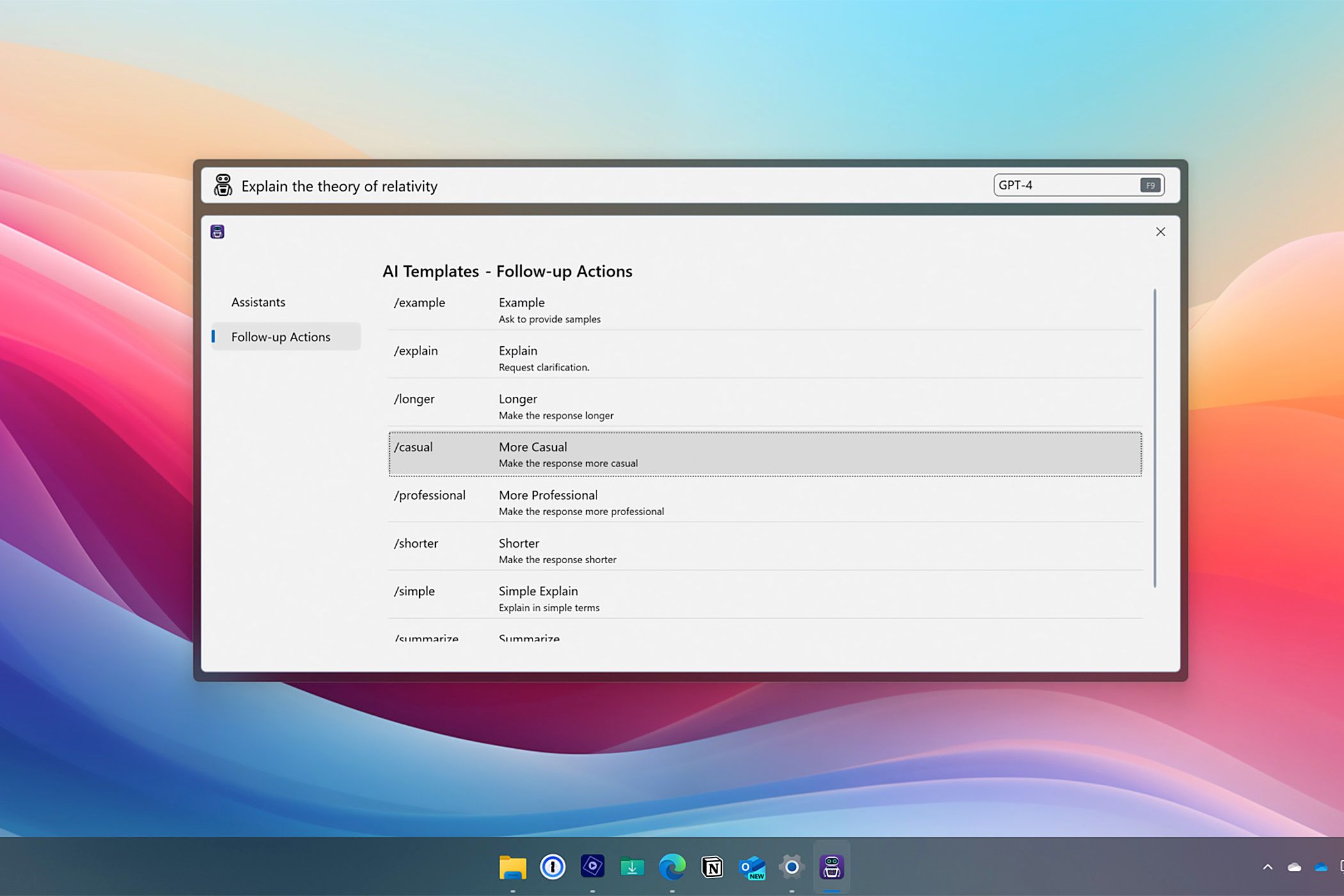 Stardock's ChatGPT Client Now Supports Custom Templates