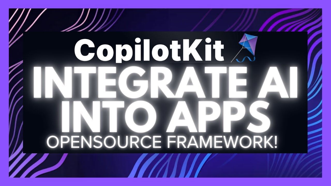 Easily integrate AI into your apps with CopilotKit