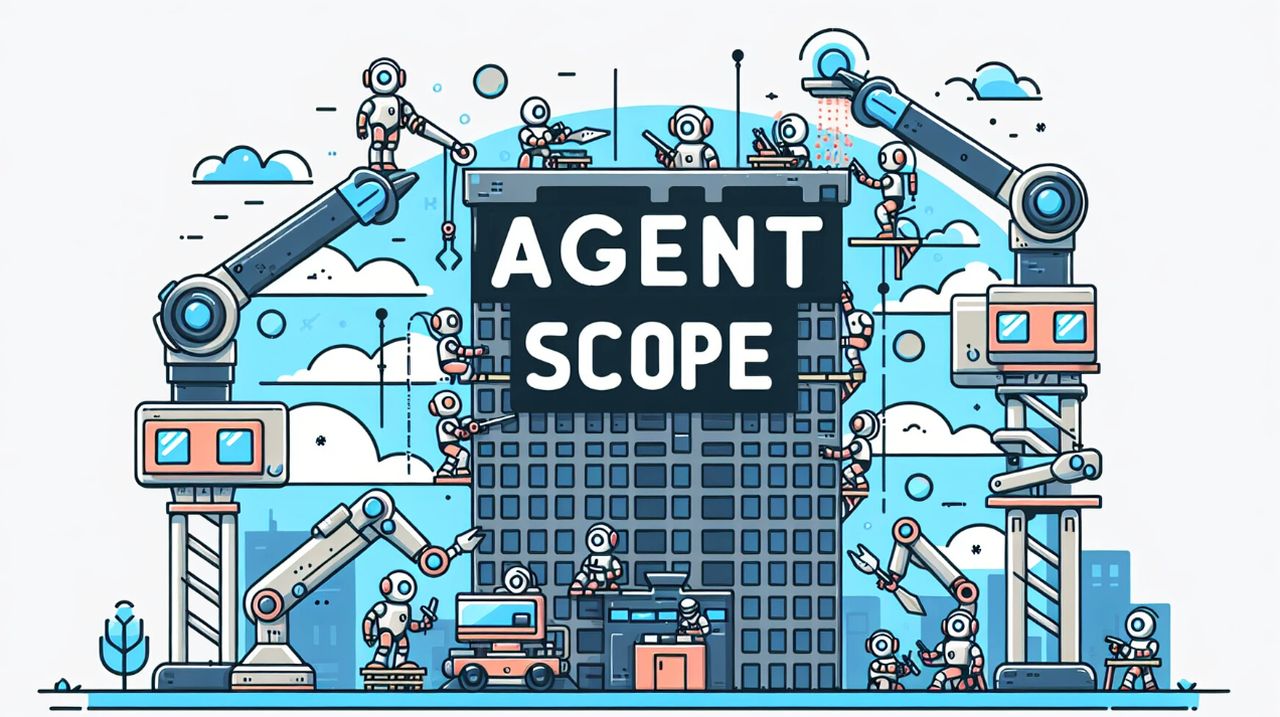 How to build AI apps using AgentScope drag-and-drop UI