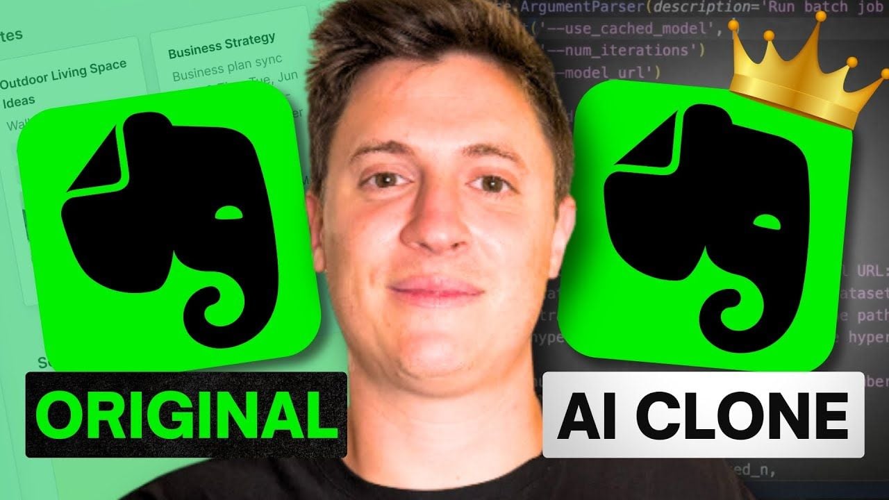 Build an Evernote Clone Using AI in Under 10 Minutes (No