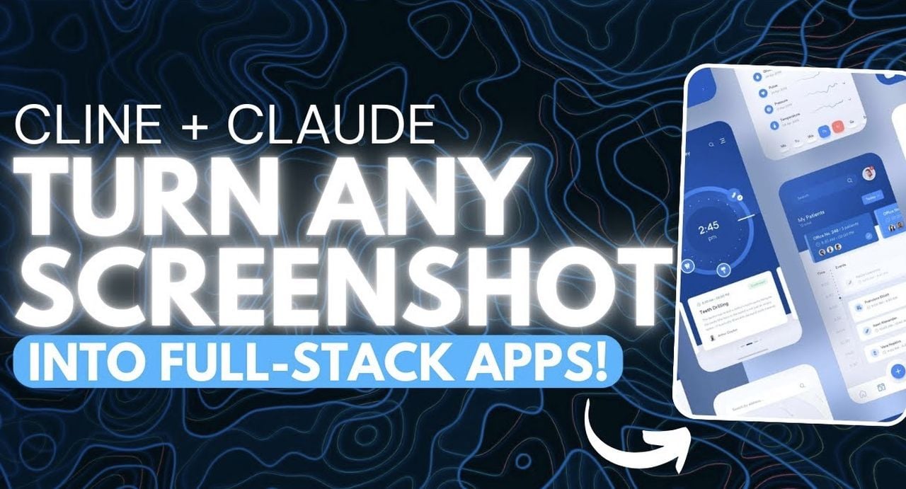 Turn Your Design Screenshots into Real Apps Instantly