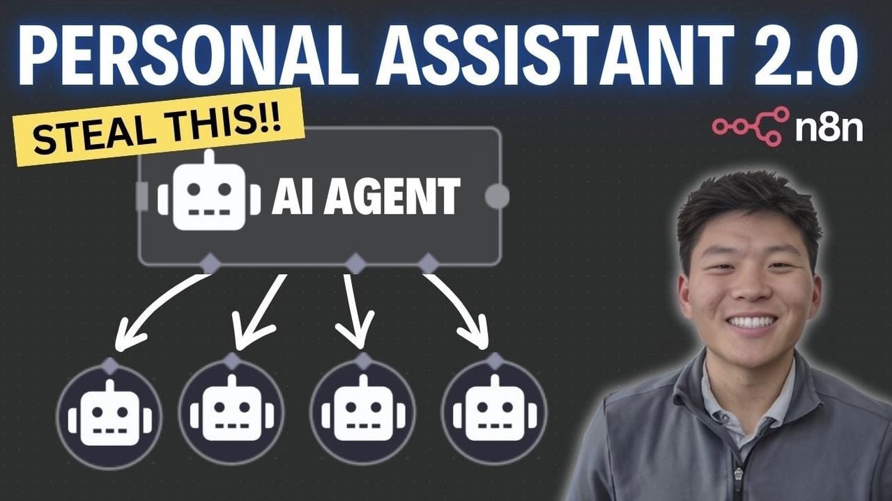 Build an AI Personal Assistant 2.0 with n8n (No Code)