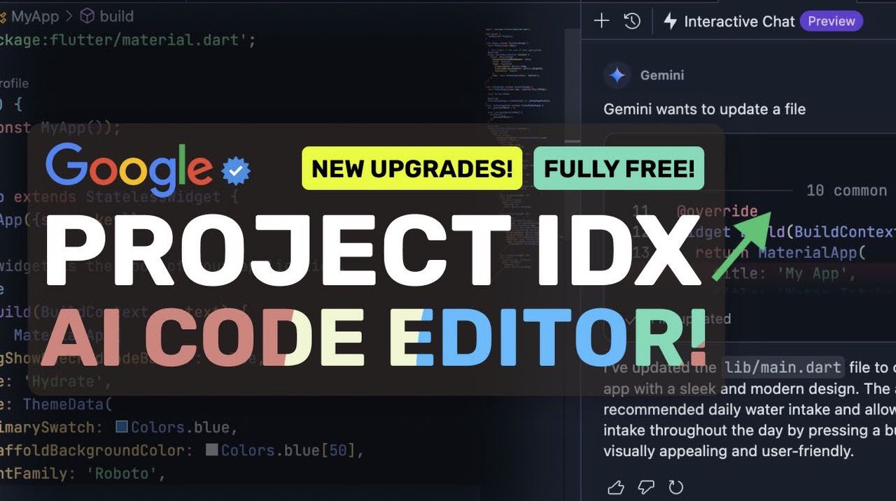 Google Project IDX: Web-Based AI Coding Tool Every