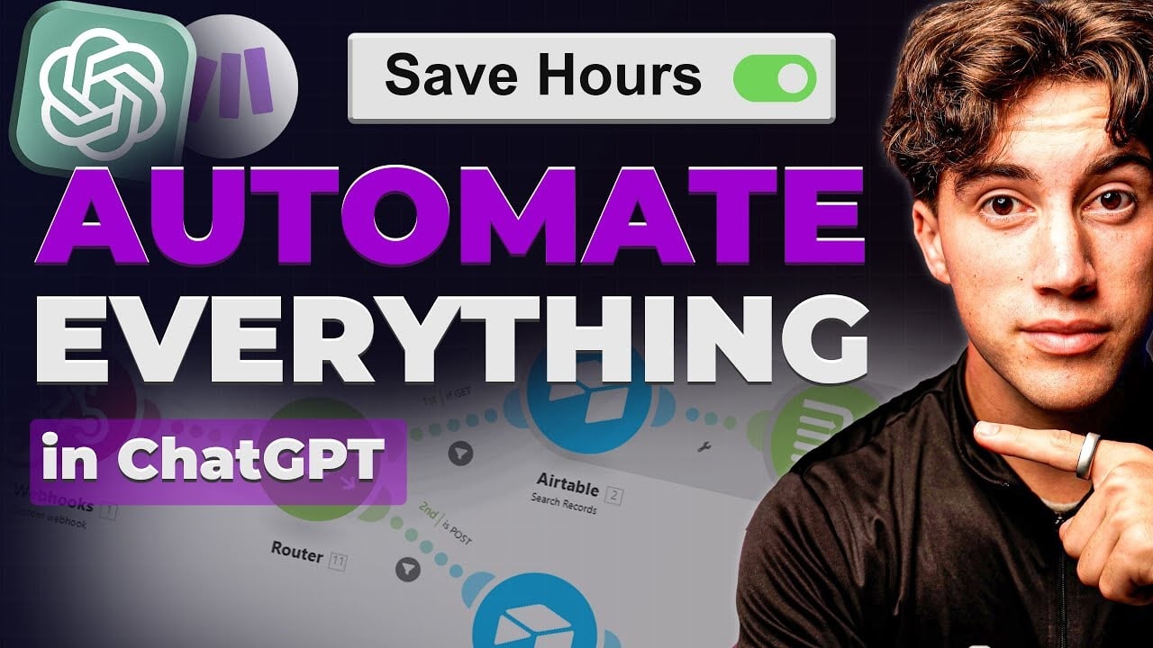 Automate Anything with ChatGPT and Make to Simplify Your